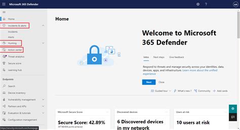 microsoft 365 defender portal url|Visit the Microsoft Defender portal .